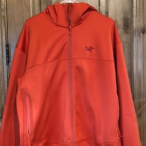 Arc’teryx men’s full zip sweatshirt jacket